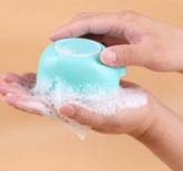 Silicone dog bath brush