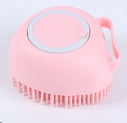 Silicone dog bath brush