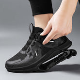 Black Tech Running Shoes Power Mechanical Running Shoes Marathon