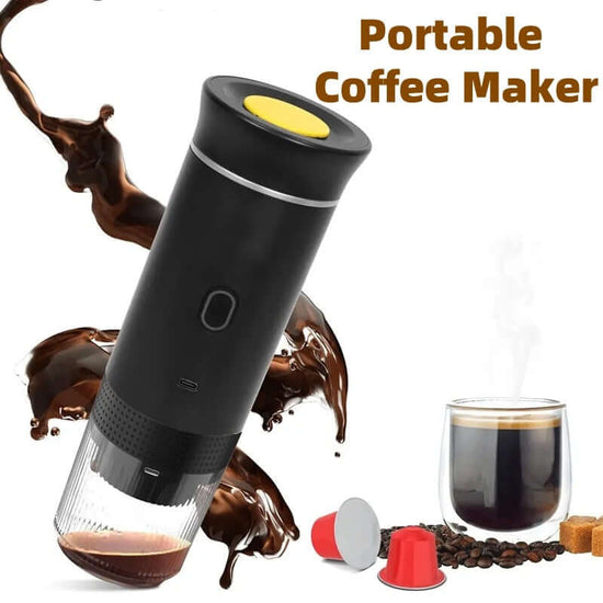 Electric Grinder Coffee Travel 3 In1 Portable Espresso Coffee Maker 