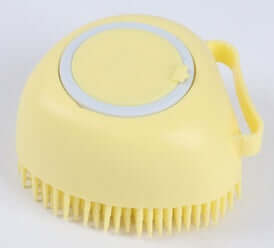 Silicone dog bath brush