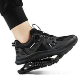 Black Tech Running Shoes Power Mechanical Running Shoes Marathon