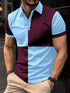 Casual Sports Short Sleeve Polo Shirt Turnover Neck Men Clothing