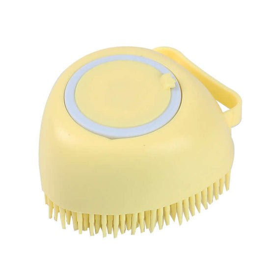 Silicone dog bath brush
