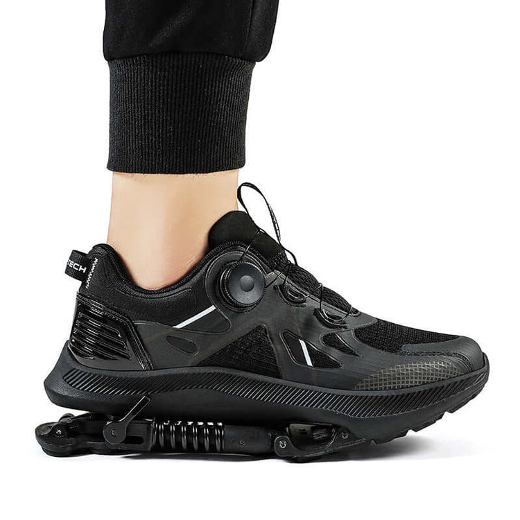 Black Tech Running Shoes Power Mechanical Running Shoes Marathon
