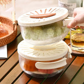 Fruit Drain Basket with Lid