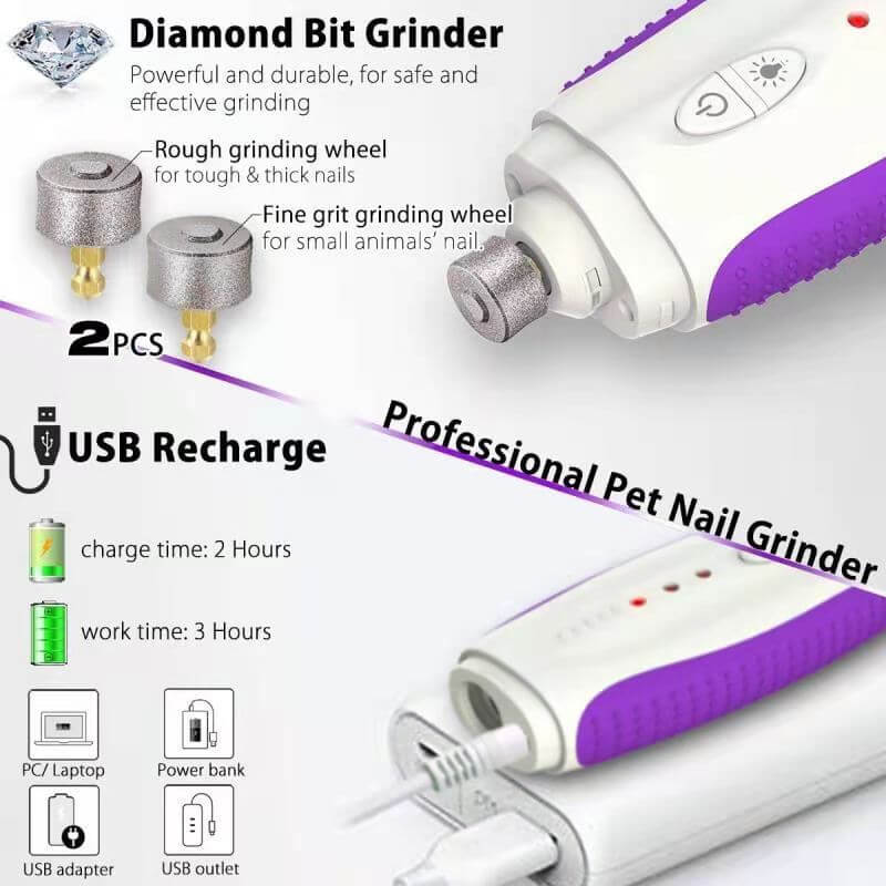 Electric nail grinder