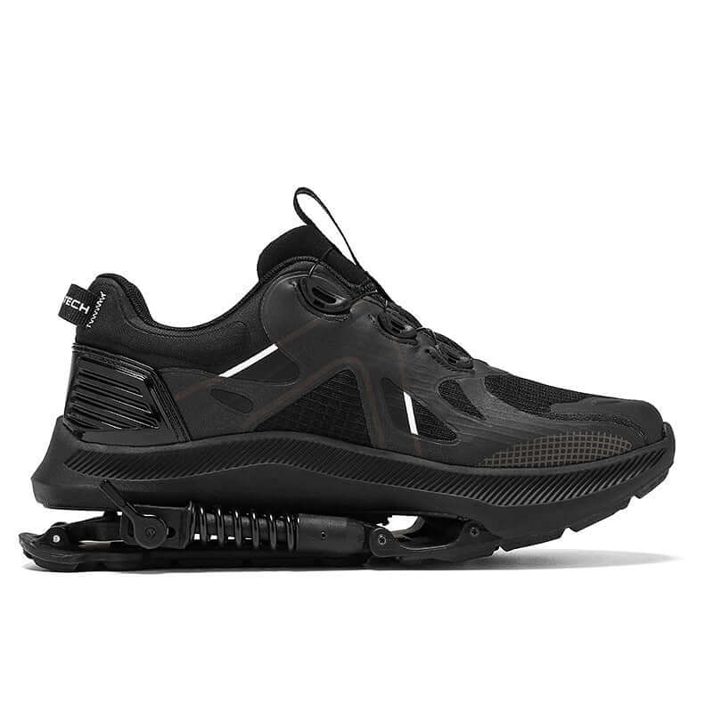 Black Tech Running Shoes Power Mechanical Running Shoes Marathon
