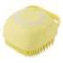 Silicone dog bath brush
