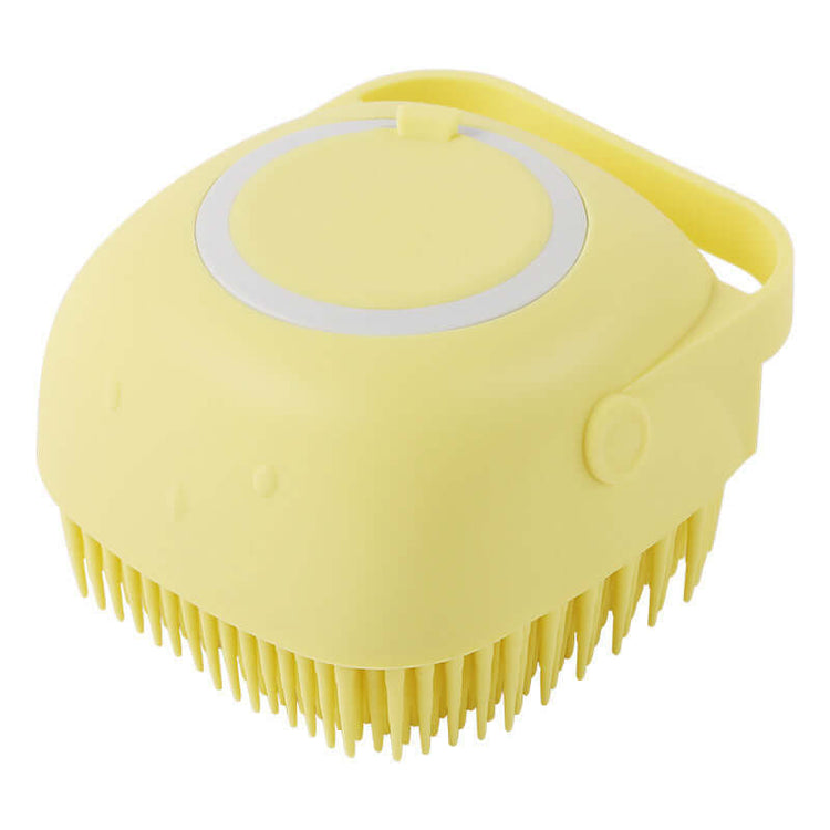 Silicone dog bath brush